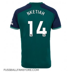 Arsenal Eddie Nketiah #14 Replik 3rd trikot 2023-24 Kurzarm